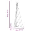 Julgransbelysning 339 LEDs varmvit 187 cm vidaXL 187 cm – miniatyr 11