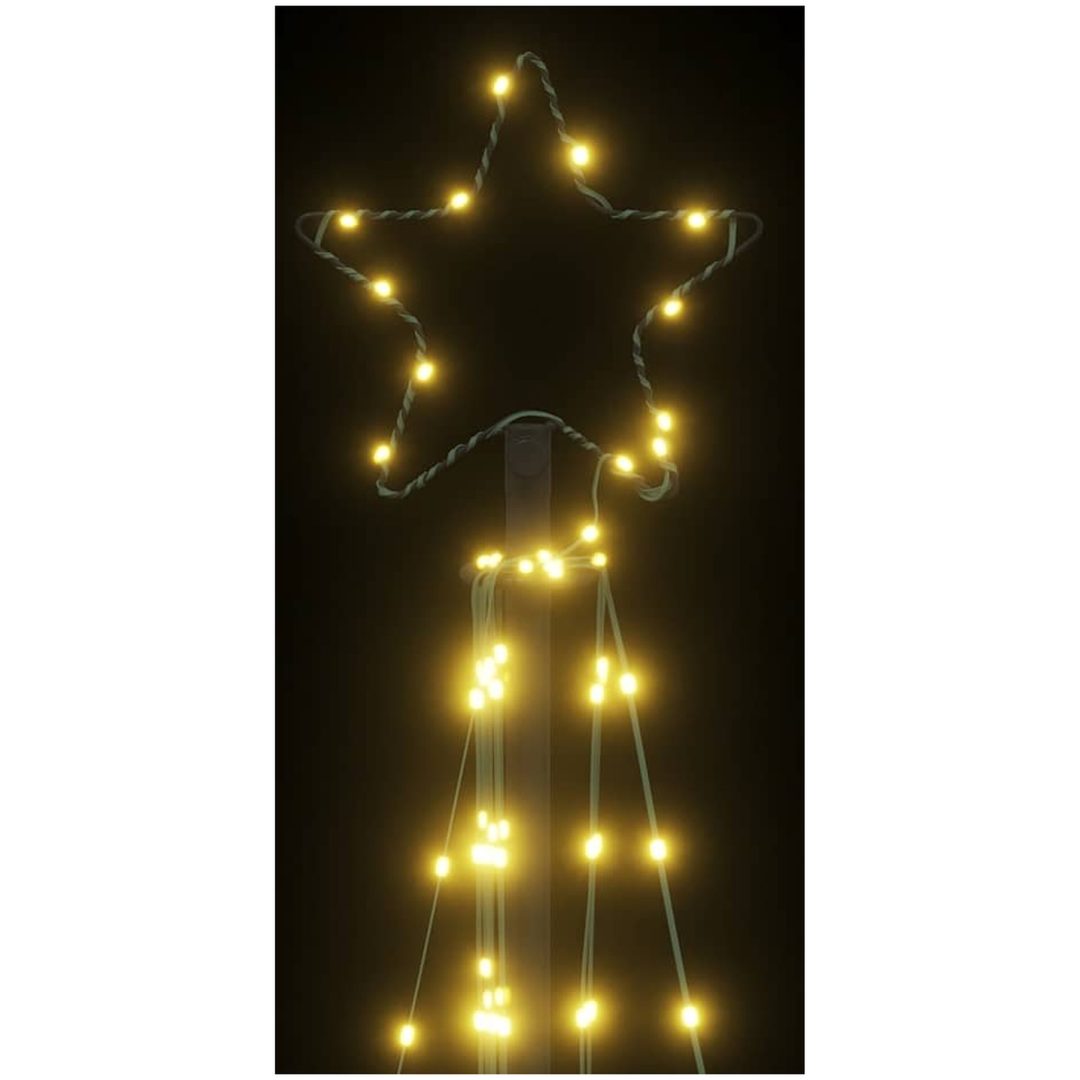 Julgransbelysning 339 LEDs varmvit 187 cm vidaXL 187 cm – bild 10