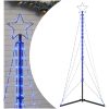 Julgransbelysning 363 LEDs blå 182 cm vidaXL 182 cm – miniatyr 2