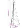 Julgransbelysning 363 LEDs blå 182 cm vidaXL 182 cm – miniatyr 11