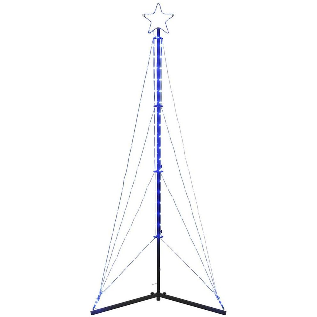 Julgransbelysning 363 LEDs blå 182 cm vidaXL 182 cm – bild 4