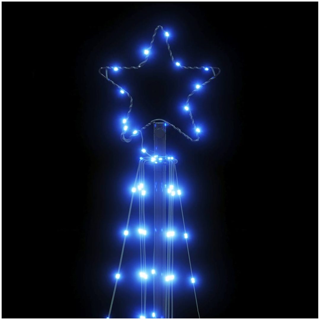 Julgransbelysning 363 LEDs blå 182 cm vidaXL 182 cm – bild 10