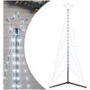 Julgransbelysning 363 LEDs kallvit 182 cm vidaXL 182 cm – miniatyr 2