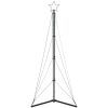 Julgransbelysning 363 LEDs kallvit 182 cm vidaXL 182 cm – miniatyr 5
