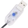 Julgransbelysning 363 LEDs kallvit 182 cm vidaXL 182 cm – miniatyr 7