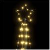 Julgransbelysning 363 LEDs varmvit 182 cm vidaXL 182 cm – miniatyr 10