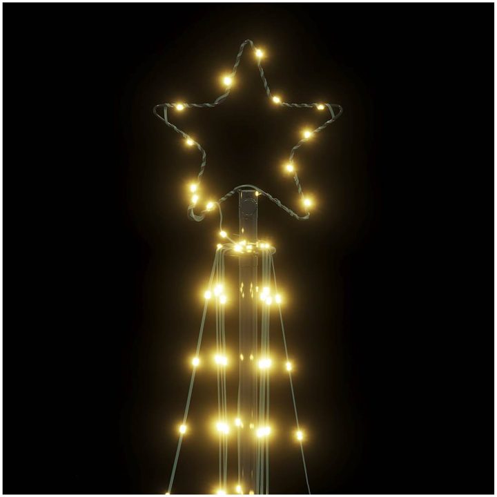 Julgransbelysning 363 LEDs varmvit 182 cm vidaXL 182 cm – bild 10