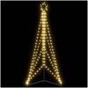 Julgransbelysning 363 LEDs varmvit 182 cm vidaXL 182 cm – miniatyr 1