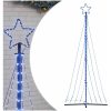 Julgransbelysning 447 LEDs blå 249 cm vidaXL 249 cm – miniatyr 2