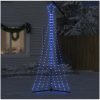 Julgransbelysning 447 LEDs blå 249 cm vidaXL 249 cm – miniatyr 3