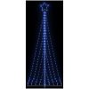 Julgransbelysning 447 LEDs blå 249 cm vidaXL 249 cm – miniatyr 1