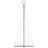 Julgransbelysning 447 LEDs färgglad 249 cm vidaXL 249 cm – miniatyr 6