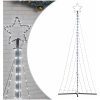 Julgransbelysning 447 LEDs kallvit 249 cm vidaXL 249 cm – miniatyr 2
