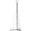 Julgransbelysning 447 LEDs kallvit 249 cm vidaXL 249 cm – miniatyr 4