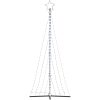 Julgransbelysning 447 LEDs kallvit 249 cm vidaXL 249 cm – miniatyr 6