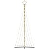 Julgransbelysning 447 LEDs varmvit 249 cm vidaXL 249 cm – miniatyr 6