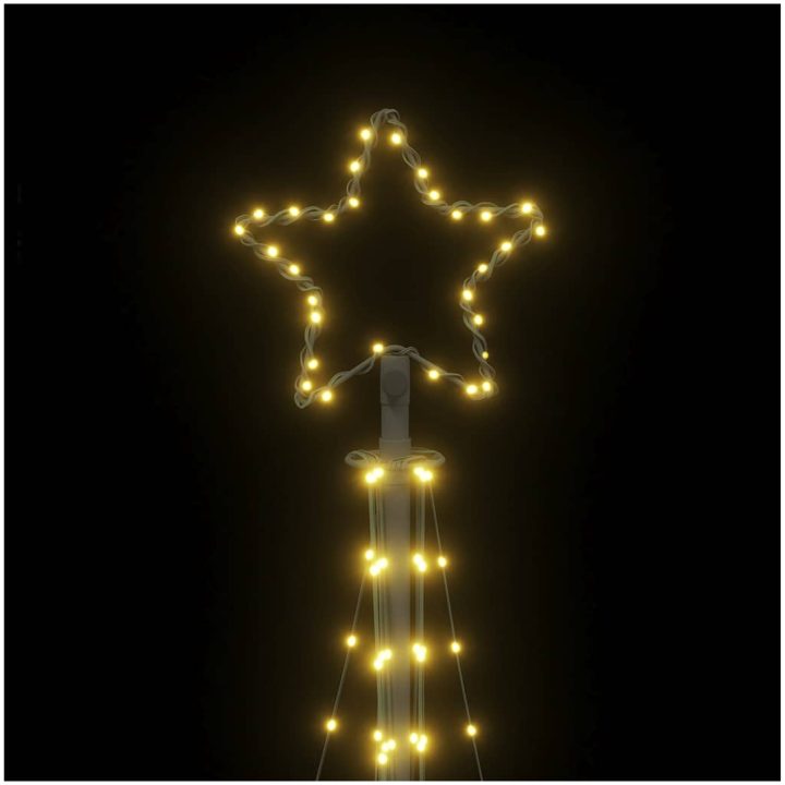 Julgransbelysning 447 LEDs varmvit 249 cm vidaXL 249 cm – bild 10