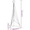 Julgransbelysning 483 LEDs färgglad 240 cm vidaXL 240 cm – miniatyr 11