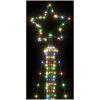 Julgransbelysning 483 LEDs färgglad 240 cm vidaXL 240 cm – miniatyr 10