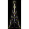 Julgransbelysning 483 LEDs färgglad 240 cm vidaXL 240 cm – miniatyr 1