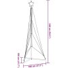 Julgransbelysning 483 LEDs kallvit 240 cm vidaXL 240 cm – miniatyr 11