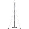 Julgransbelysning 483 LEDs kallvit 240 cm vidaXL 240 cm – miniatyr 6