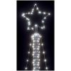 Julgransbelysning 483 LEDs kallvit 240 cm vidaXL 240 cm – miniatyr 10