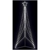Julgransbelysning 483 LEDs kallvit 240 cm vidaXL 240 cm – miniatyr 1