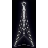 Julgransbelysning 483 LEDs kallvit 240 cm vidaXL
