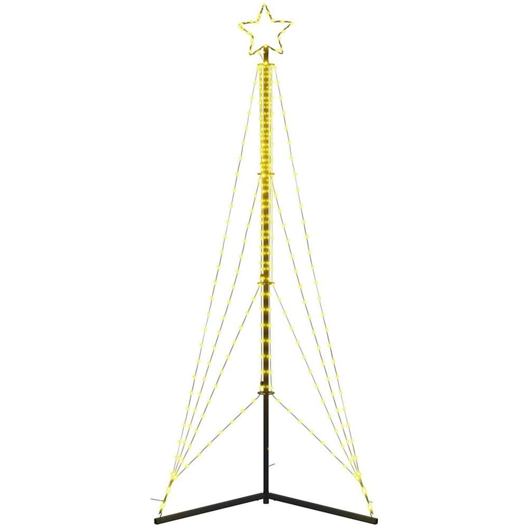 Julgransbelysning 483 LEDs varmvit 240 cm vidaXL 240 cm – bild 6