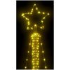 Julgransbelysning 483 LEDs varmvit 240 cm vidaXL 240 cm – miniatyr 10