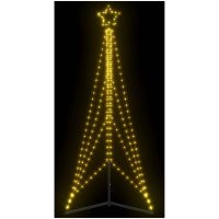 Julgransbelysning 483 LEDs varmvit 240 cm vidaXL