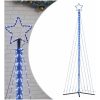 Julgransbelysning 495 LEDs blå 300,5 cm vidaXL 300.5 cm – miniatyr 2