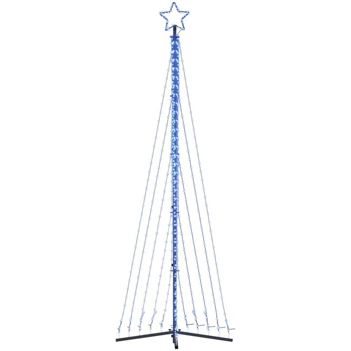Julgransbelysning 495 LEDs blå 300,5 cm vidaXL 300.5 cm – bild 6