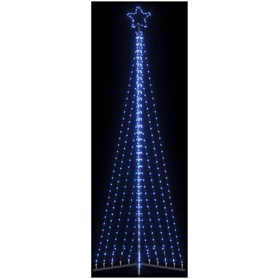 Julgransbelysning 495 LEDs blå 300,5 cm vidaXL 300.5 cm