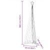 Julgransbelysning 495 LEDs kallvit 300,5 cm vidaXL 300.5 cm – miniatyr 11