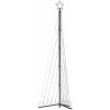 Julgransbelysning 495 LEDs kallvit 300,5 cm vidaXL 300.5 cm – miniatyr 4