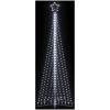 Julgransbelysning 495 LEDs kallvit 300,5 cm vidaXL 300.5 cm – miniatyr 1