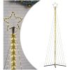 Julgransbelysning 495 LEDs varmvit 300,5 cm vidaXL 300.5 cm – miniatyr 2