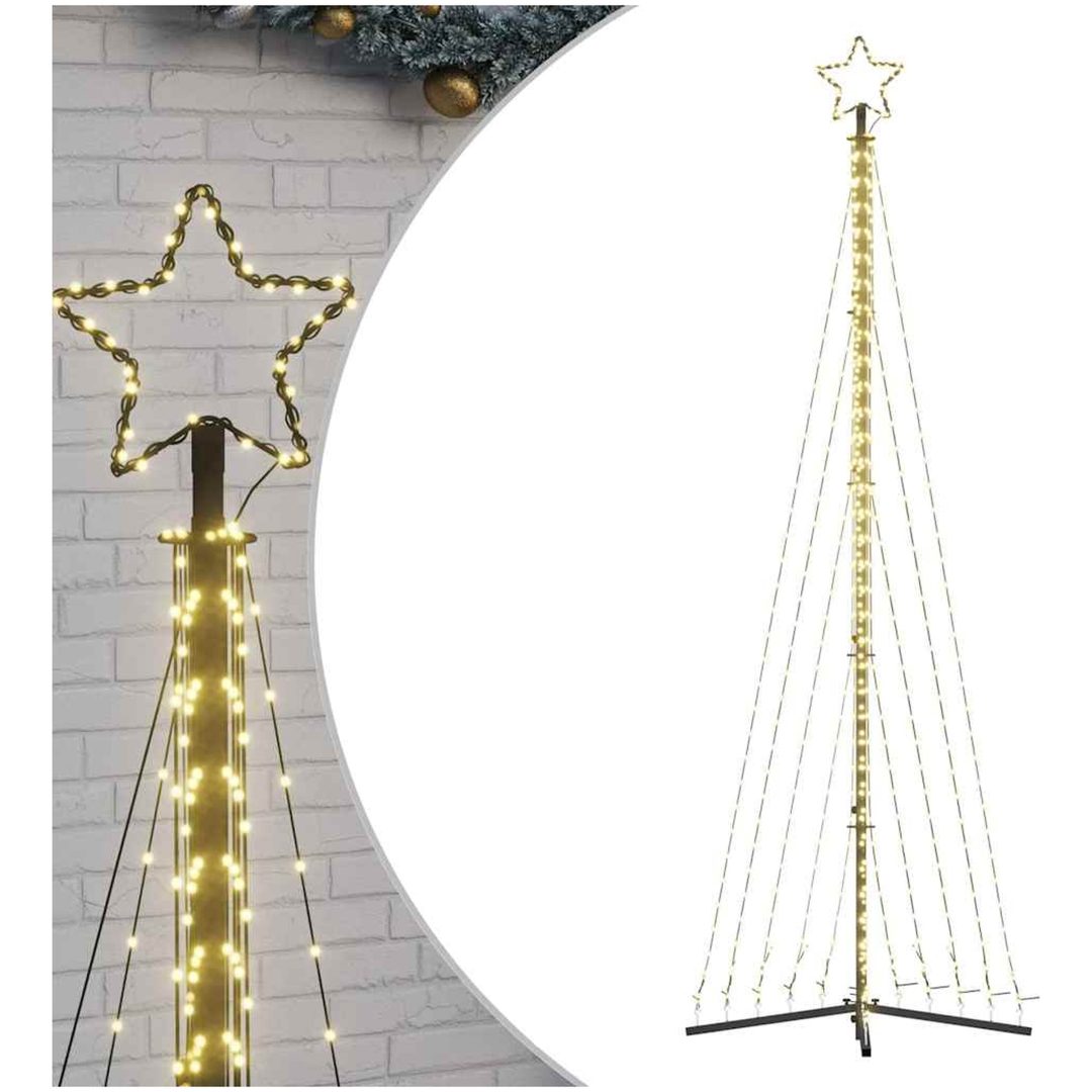 Julgransbelysning 495 LEDs varmvit 300,5 cm vidaXL 300.5 cm – bild 2