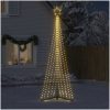 Julgransbelysning 495 LEDs varmvit 300,5 cm vidaXL 300.5 cm – miniatyr 3