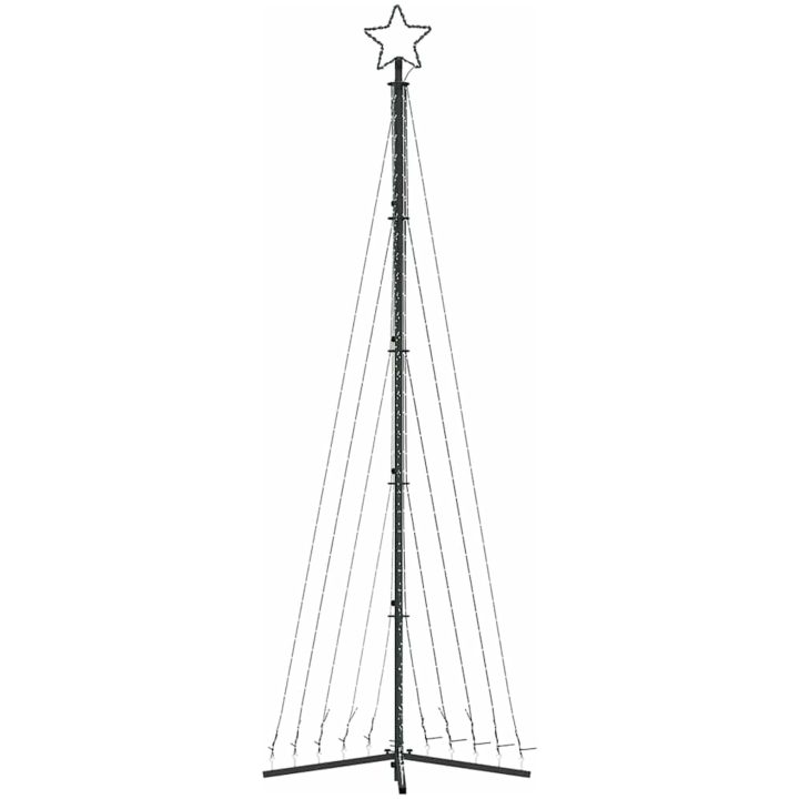 Julgransbelysning 495 LEDs varmvit 300,5 cm vidaXL 300.5 cm – bild 5