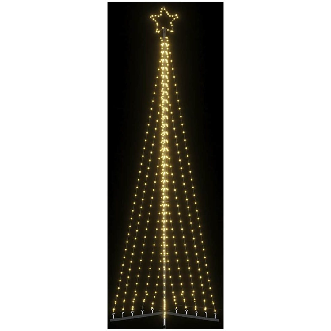 Julgransbelysning 495 LEDs varmvit 300,5 cm vidaXL 300.5 cm