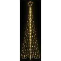 Julgransbelysning 495 LEDs varmvit 300,5 cm vidaXL