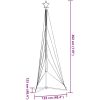 Julgransbelysning 525 LEDs blå 302 cm vidaXL 302 cm – miniatyr 11