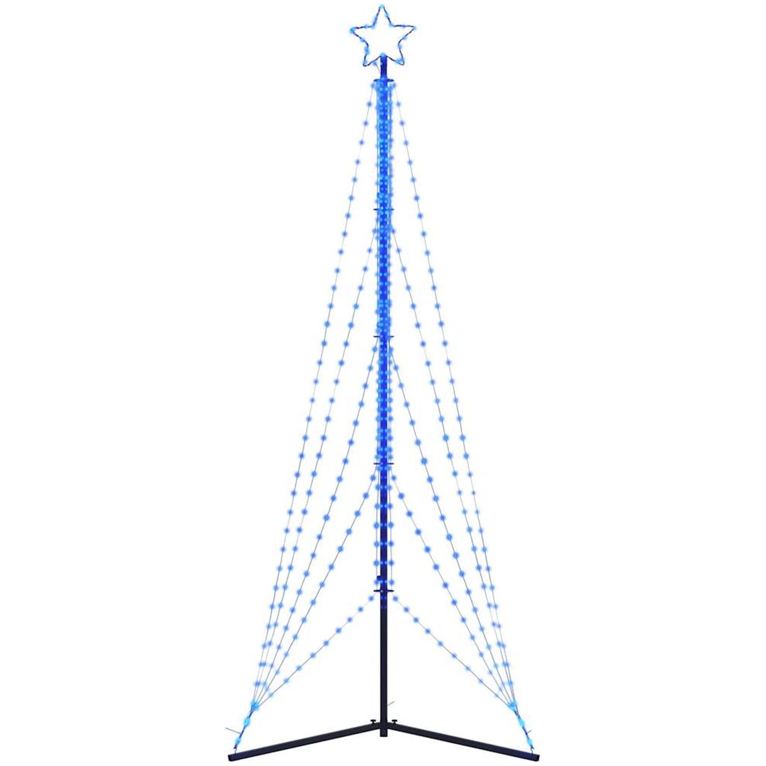 Julgransbelysning 525 LEDs blå 302 cm vidaXL 302 cm – bild 6