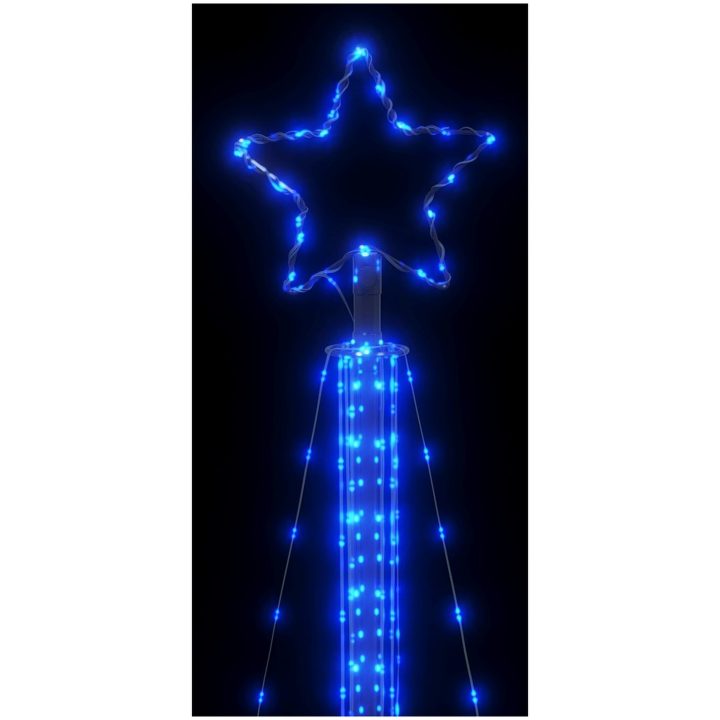 Julgransbelysning 525 LEDs blå 302 cm vidaXL 302 cm – bild 10