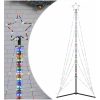Julgransbelysning 525 LEDs färgglad 302 cm vidaXL 302 cm – miniatyr 2