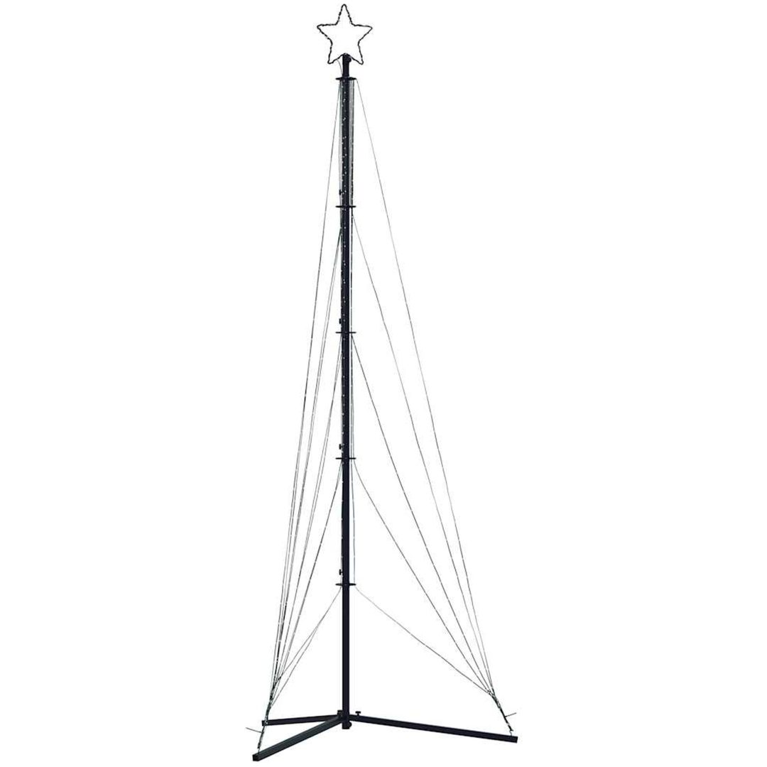 Julgransbelysning 525 LEDs färgglad 302 cm vidaXL 302 cm – bild 4