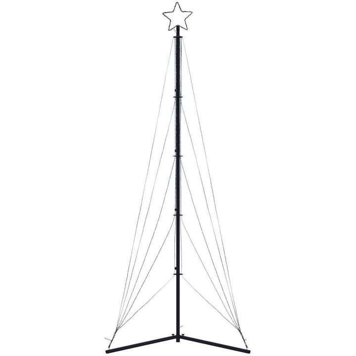 Julgransbelysning 525 LEDs färgglad 302 cm vidaXL 302 cm – bild 5